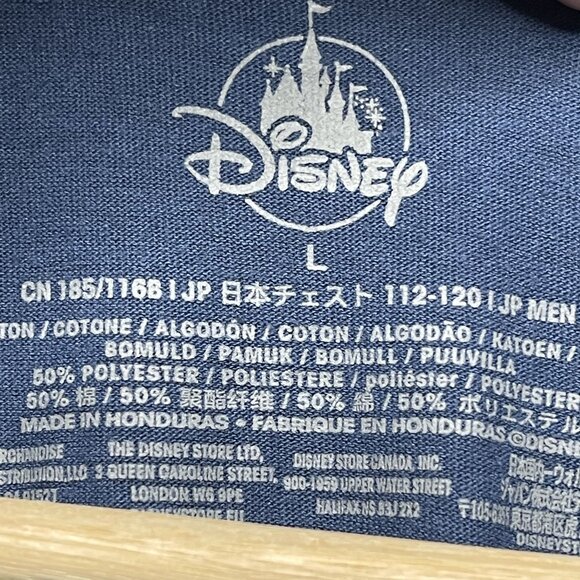 The Original Wingman Donald Duck Graphic Tee Disney L Blue - Picture 2 of 4